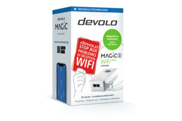 DEVOLO Magic 2 CPL 2400Mbps WiFi 5 AC1200 next - Unitaire