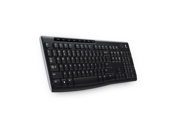 LOGITECH Clavier Wireless Keyboard K270 - Noir