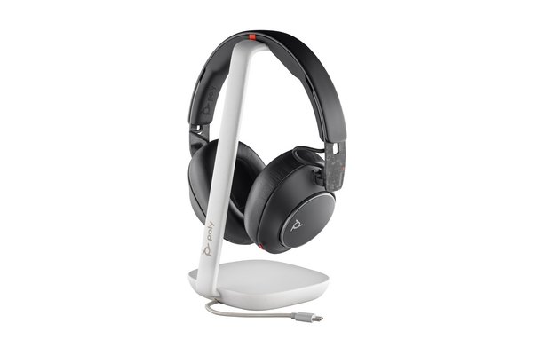 POLY Voyager Surround 85 UC Casque BT avec stand chargeur