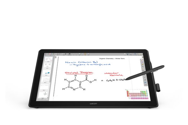 WACOM Tablette graphique DTH-2452 - 23.8   avec écran LCD + Stylet - Noir