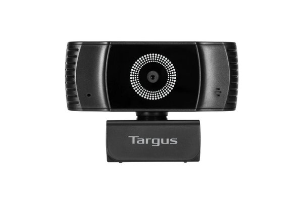TARGUS Webcam Full HD USB 2.0 Webcam Plus 1080p avec mise au point + couvercle