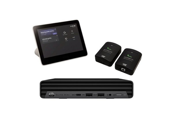 Kit Poly pour MTR avec PC , écran GC8 et extendeur USB