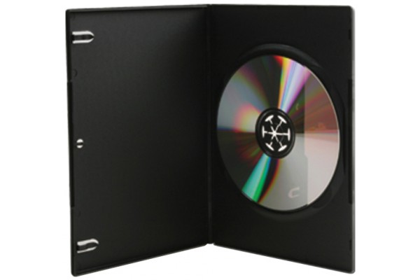 Boitier dvd slim noir pack 10