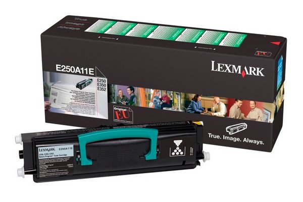 Toner LEXMARK E250A11E E250, E35x - Noir
