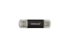 INTENSO Clé USB  3.2 Twist Line - 32 Go Type-C et Type-A