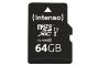 INTENSO Carte MicroSDXC UHS-I Premium Class 10 - 64 Go