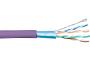 DEXLAN câble monobrin F/UTP CAT5e violet LS0H RPC Dca - 305 m