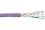 DEXLAN câble monobrin U/UTP CAT6 violet LS0H RPC Dca - 305 m